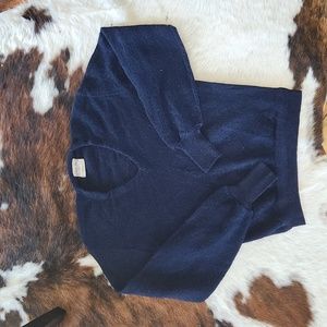 Vintage 100% Alpaca v-neck sweater